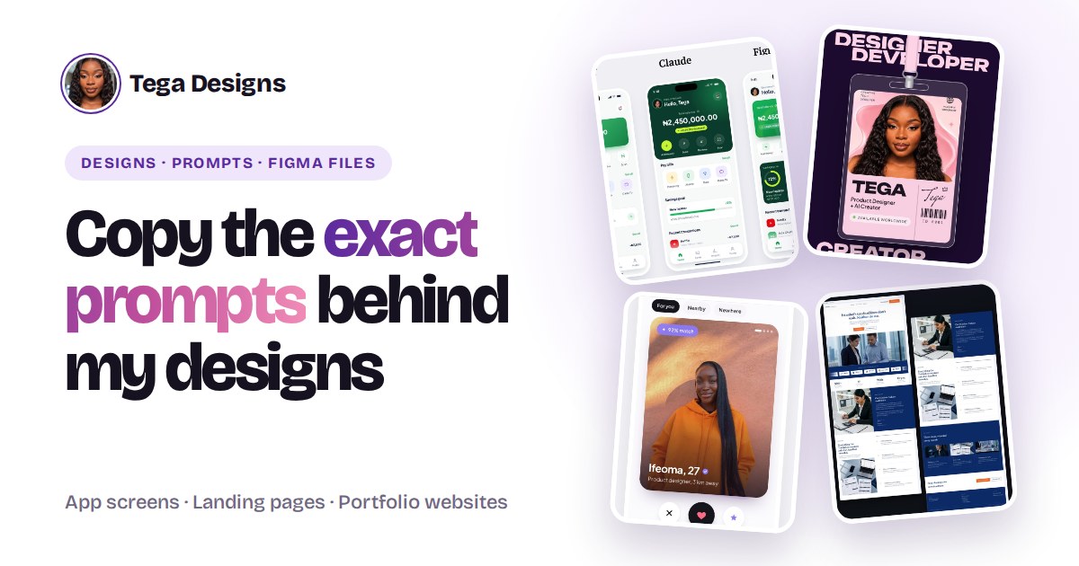 AI Design Prompts & Figma Files